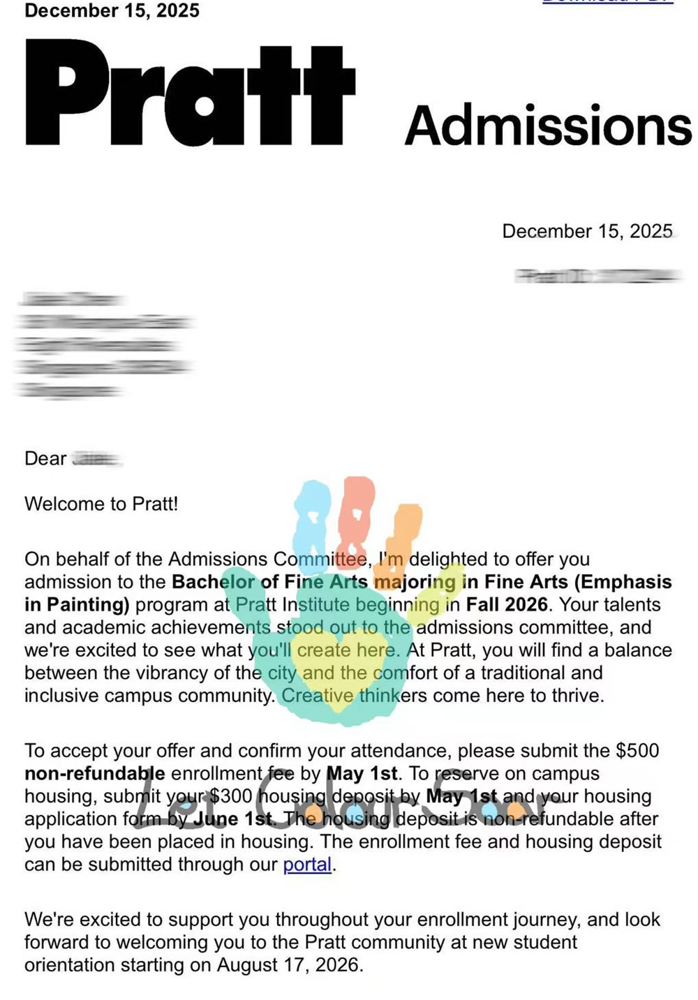 Pratt Institute USA student achievement