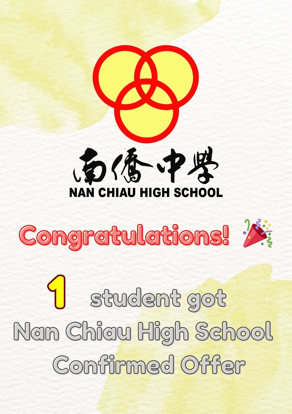 NanChiau student achievement