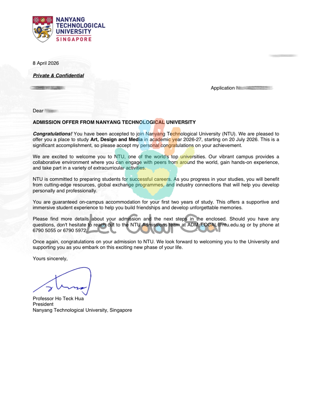 NTU student achievement