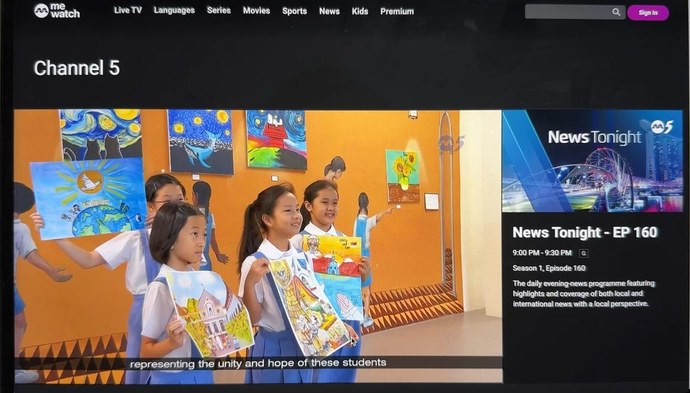 Student artwork and competition achievements